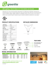 Load image into Gallery viewer, 9W Dimmable LED PAR30 - 75W Equivalent - Multiple CCT - 1-Pack