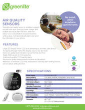 Load image into Gallery viewer, Wi-Fi Temperature and Humidity Sensor