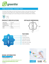 Load image into Gallery viewer, 5 Minute Shower Timer
