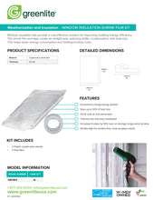 Load image into Gallery viewer, Window Insulation Kit for 3 Standard Windows