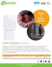 Load image into Gallery viewer, Dusk to Dawn LED Nite Lite (Clear) 1-Pack