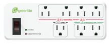 Load image into Gallery viewer, Tier 1 Advanced Power Strip - 7 Outlet - Compact with New Design