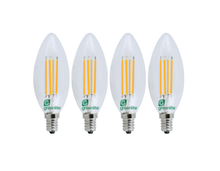 Load image into Gallery viewer, 40W Eq. Candelabra Dim E12 4-Pack
