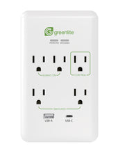 Load image into Gallery viewer, Tier 1 Advanced Power Strip - 5 Outlets with Charging Ports
