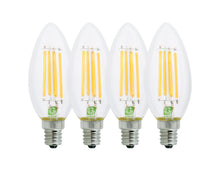 Load image into Gallery viewer, 60W Eq. Candelabra Dim E12 4-Pack
