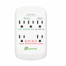 Load image into Gallery viewer, Tier 1 Advanced Power Strip - 5 Outlets
