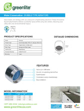Load image into Gallery viewer, 1.5 GPM Bathroom &amp; Kitchen Aerator
