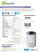 Load image into Gallery viewer, Air Purifier 15W with HEPA-Type Filter (Room size: 161 Sq. Ft)
