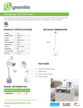 Load image into Gallery viewer, 3.5W Modern LED Desk Lamp - 2 Pack
