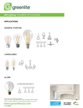 Load image into Gallery viewer, 7W A19 Dimmable Filament Style 60W Equivalent 4-Pack
