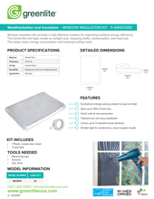 Load image into Gallery viewer, Window Insulation Kit  for 5 Standard Windows
