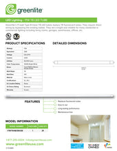 Load image into Gallery viewer, 17W Type B LED T8 Tube Contractor Pack
