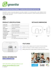 Load image into Gallery viewer, Carbon Monoxide Detector
