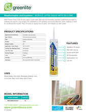 Load image into Gallery viewer, Acrylic Latex Caulk with Silicone
