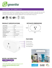 Load image into Gallery viewer, Wi-Fi Enabled Smart Plug
