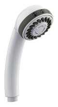 Load image into Gallery viewer, High-Efficiency Handheld White Showerhead – 1.5GPM - clearance
