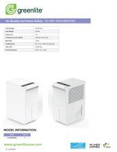 Load image into Gallery viewer, 50 Pint Dehumidifer
