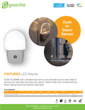 Load image into Gallery viewer, Night Light Dusk to Dawn Oval 1-Pack
