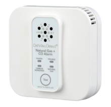 Load image into Gallery viewer, 2-in-1 Battery-Powered Carbon Monoxide &amp; Natural Gas Alarm
