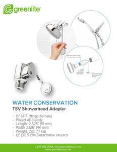 TSV Showerhead Adapter