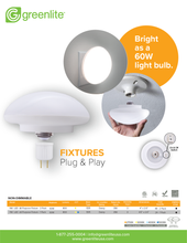 Load image into Gallery viewer, 60W Eq. All Purpose Fixture 2-Pack
