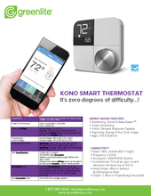Load image into Gallery viewer, KONO Smart Thermostat

